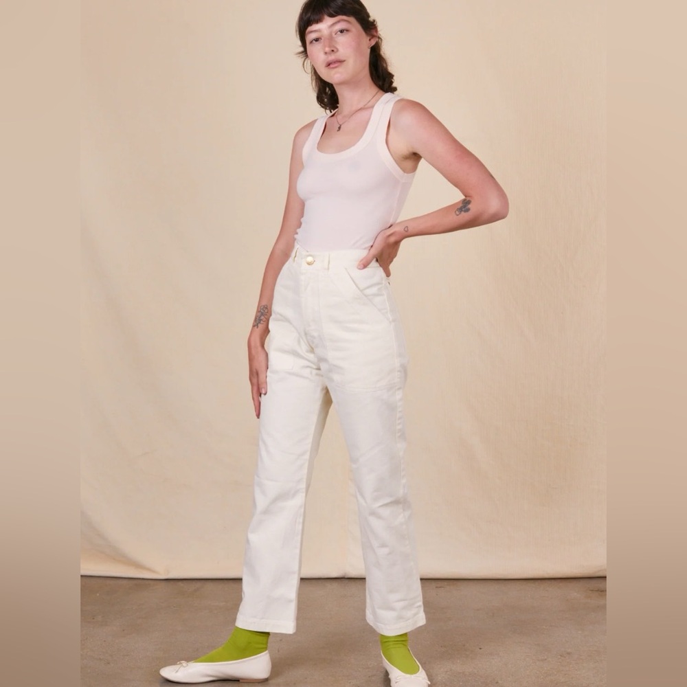 Big Bud Press Work Pants Vintage Tee Off-White
